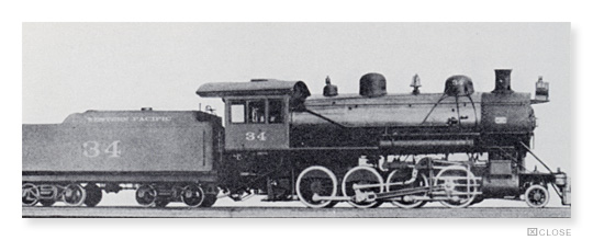 WP No. 34 Steam Locomotive