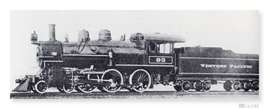 WP No. 93 Steam Locomotive