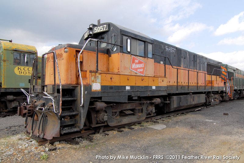 Milwaukee Road U25B #5057 