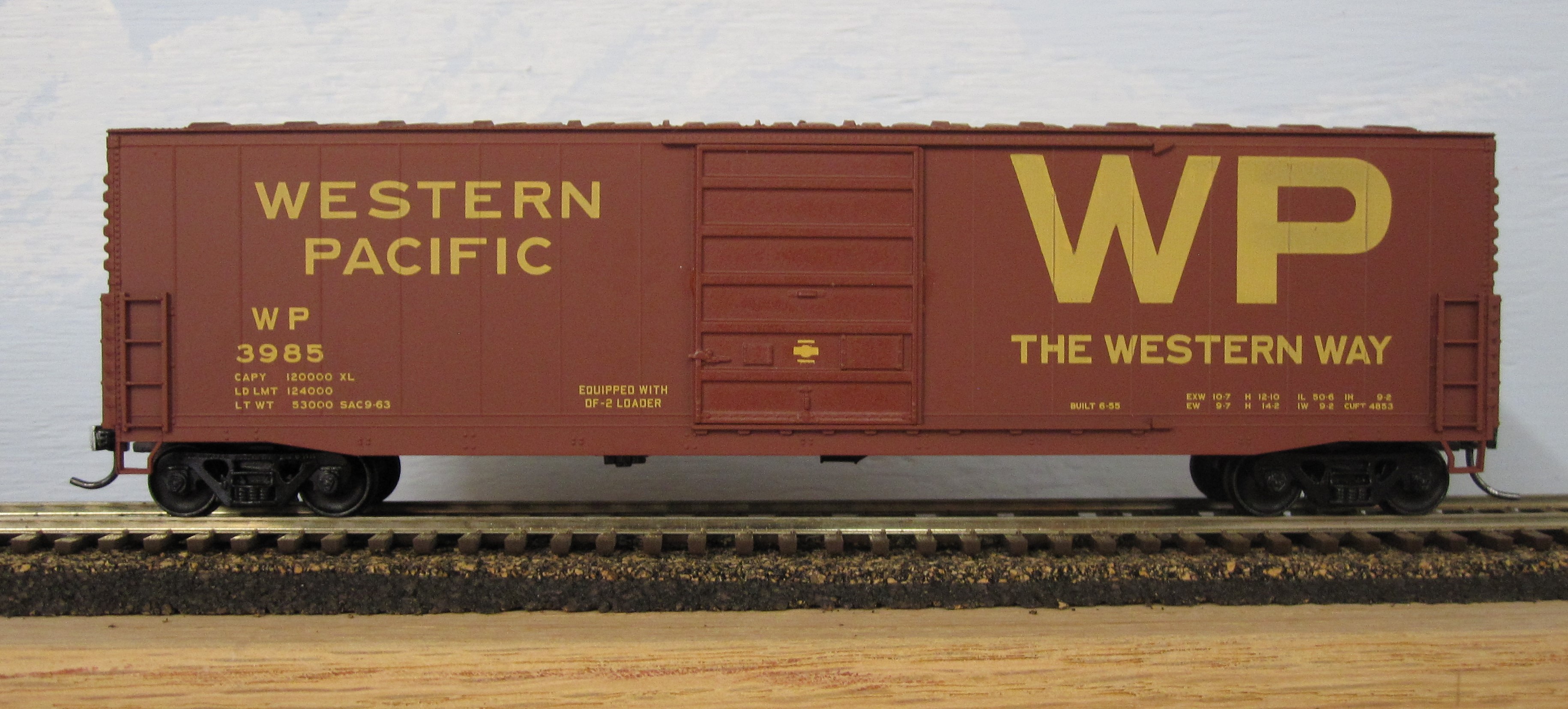 2026 Western Pacific Historical Convention Car