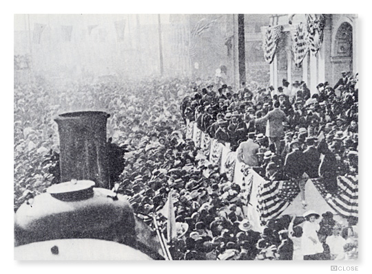 First WP through passenger train Oakland 1910